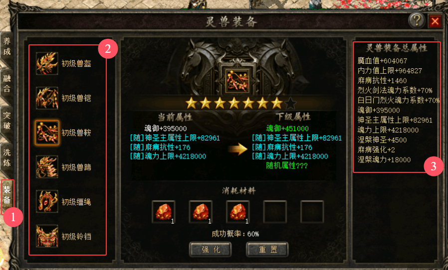 灵兽装备